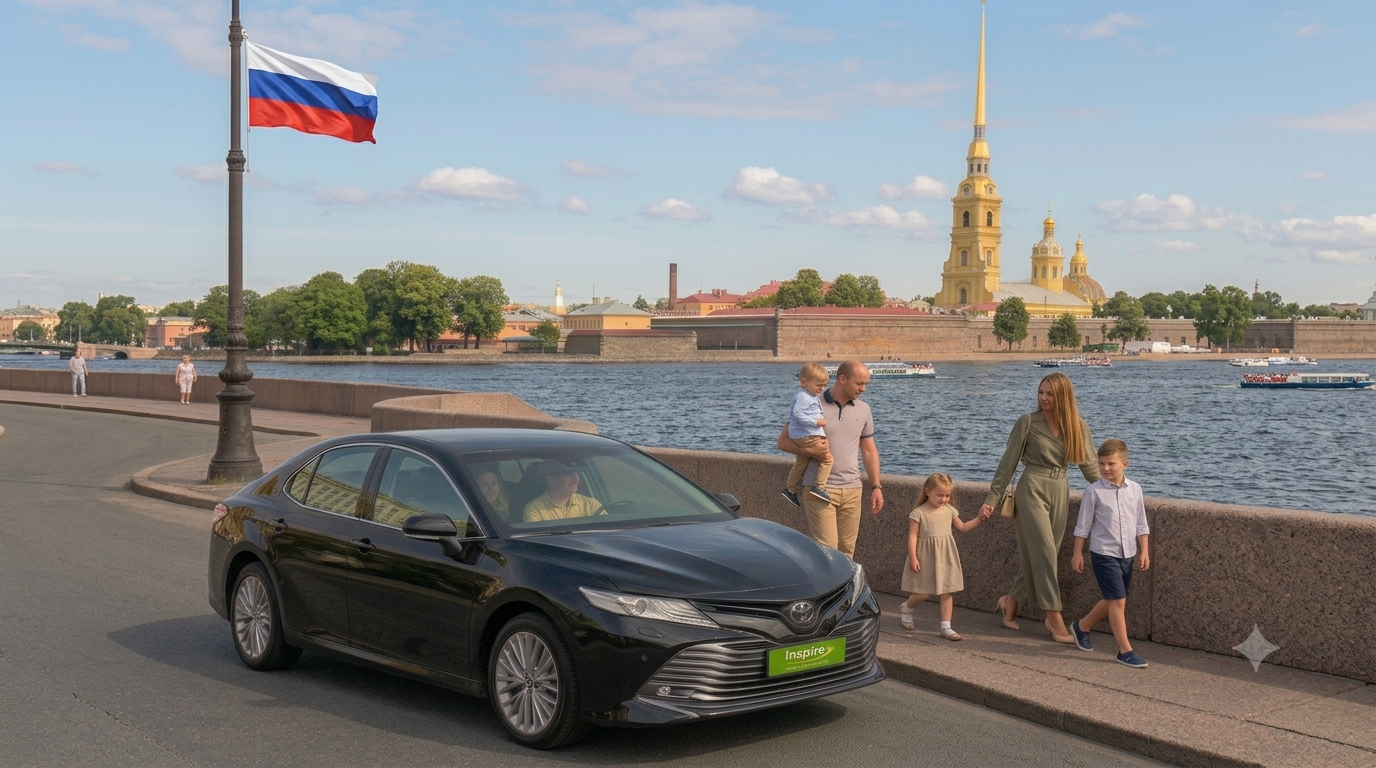 Скидка от 20% на аренду Toyota Camry XV70 Rest в Санкт-Петербурге до конца лета!