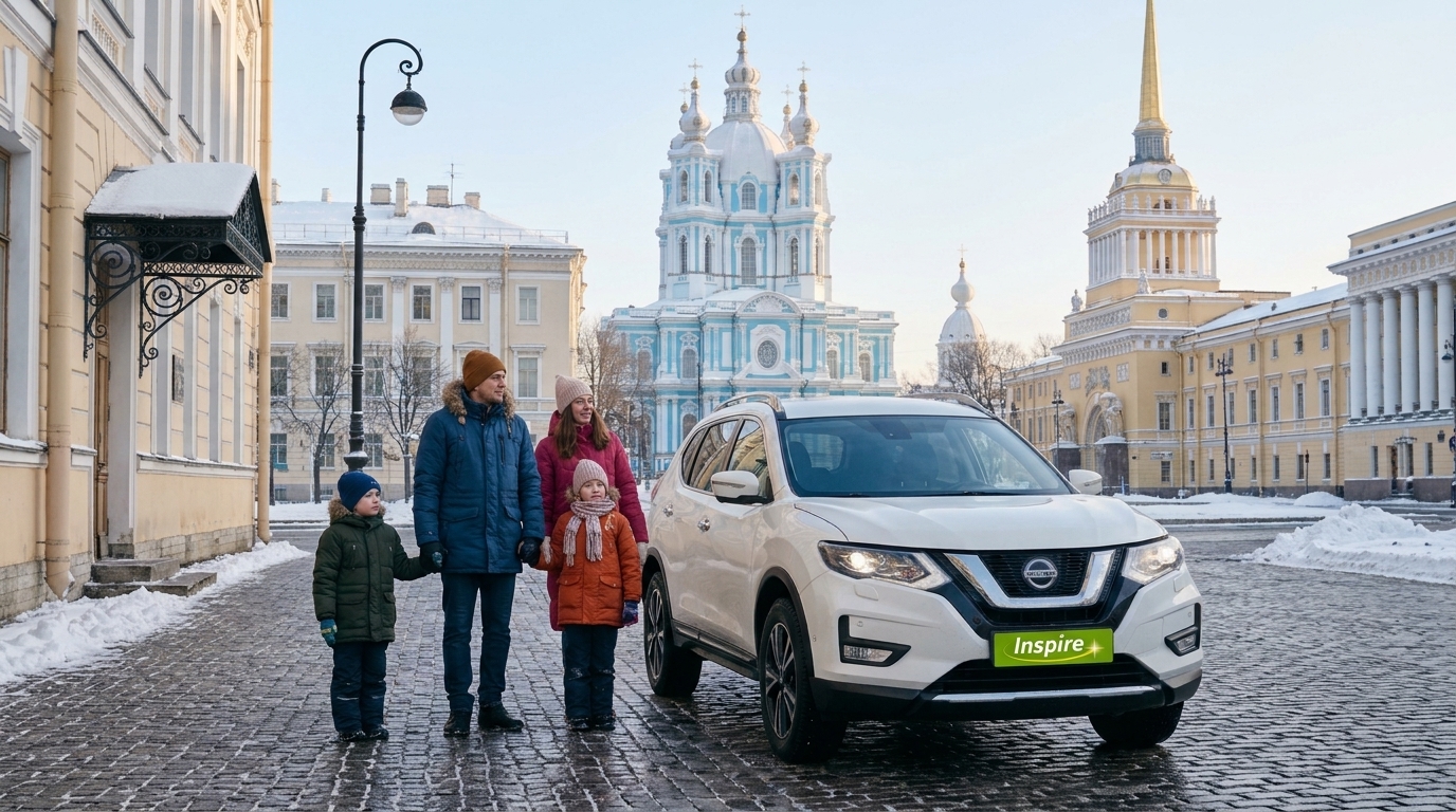 Раннее бронирование на новогодние праздники в Санкт-Петербурге: скидка 15% на аренду автомобилей!